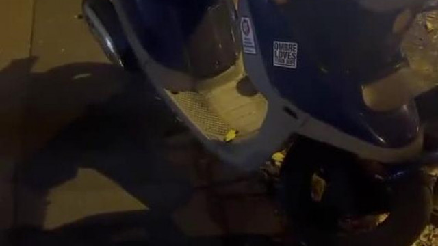 A magányos robogó (Kaffka Tibi cicamobilja)