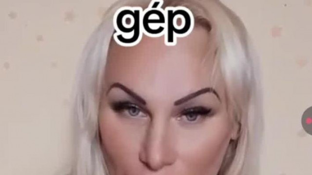 Szabina lusta rejszolni a vendégeit, vett egy cuppogatógépet