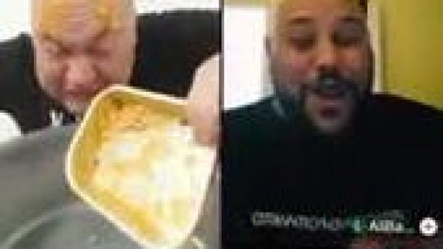 MC Dákófényező elveszíti a kolduspárbajt ezért moslékot önt a fejére