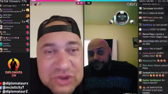 MC Szűz & Busák Aladár élől live első fele, tele hisztizéssel, mert a bölénynek több ajándékot dobnak 2025.10.04.