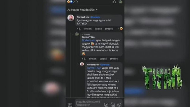 Az álprofilok utálója, MC Gyogyós Szűz álprofilokkal gyűlölködik Surmó titánnak Facebook-on