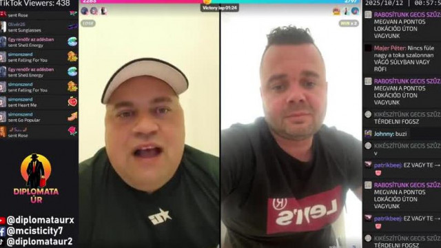MC Pipi hisztizik, mert üzengetnek neki a magyarok, hogy megpulykázzák - Live részlet