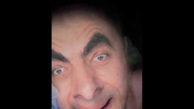 A nyergesi Tróger Trutymó agresszív coin koldulása dárkszólszra retardált Mr. Bean filterrel a fején 2025.10.27