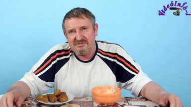 Elek Zoltán: Születésnapi recept, Rántott kovászos uborka