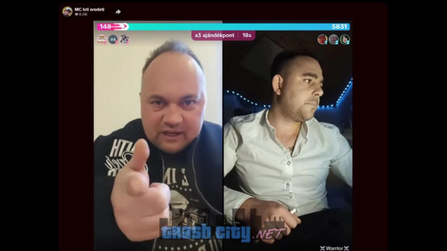 MC Lipót szokásos irigykedős hisztije mert a fejével dobnak ellenne végén rage quit 2025.11.05