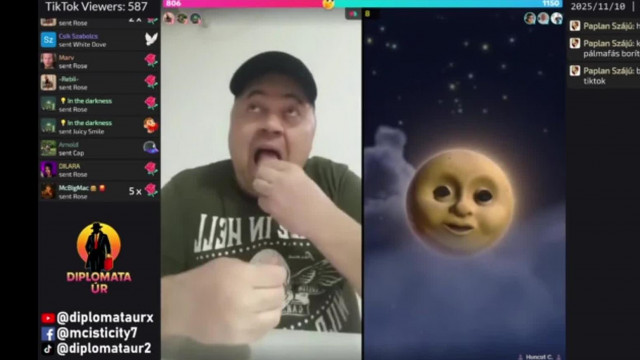 MC Tróger dömpi megint kismacska módon nyálazza magát - Live részlet
