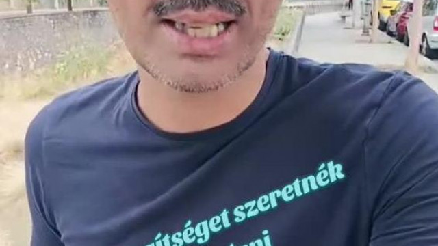 Na ehhez már pofa kell: Koldus Szamosi pulòverre tarhàl, okok: ő egy hajlèktalan ès nincs pènze