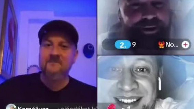 Alkesz Beszarimi balhèzik az MC Isti imádò Norbert Stu-val live alatt miközben Zongi bohóc gyogyòs fejeket vàg