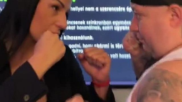 Subi Roli és Mészáros Anett face off-jával promóz a szervező