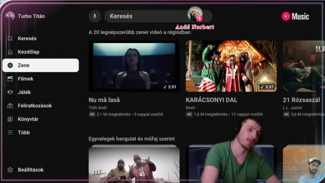 Szétrivózott Trutymó egy zenét keres, majd megsértődik a moderátorára, amiért megszivatta (2025.12.16.)