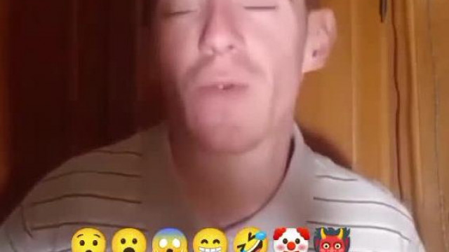 Gál Cseppkőfog Szabi brutálisan összefossa magát élő adásban