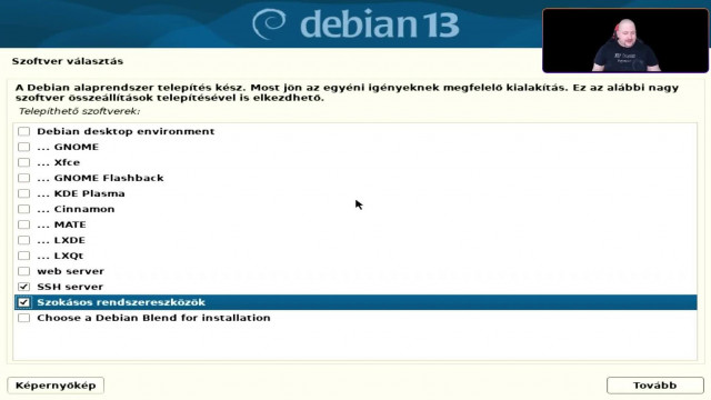 Ernőke telepítés címszó alatt ProxMox-t kókányol Debianra