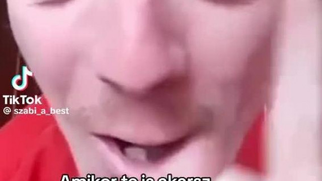 Szabi cseppkőfogas tátogós videója