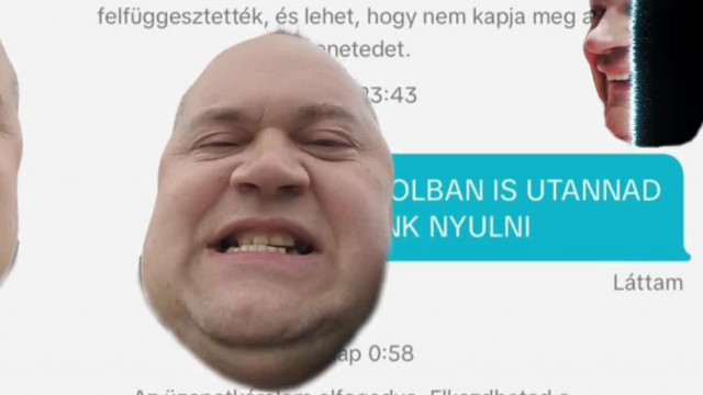 A bújkàlò emszí Horrordisznò bàntalmazással fenyeget "A POKOLBAN IS UTÀNAD FOGUNK NYÚLNI" üzenet miatt