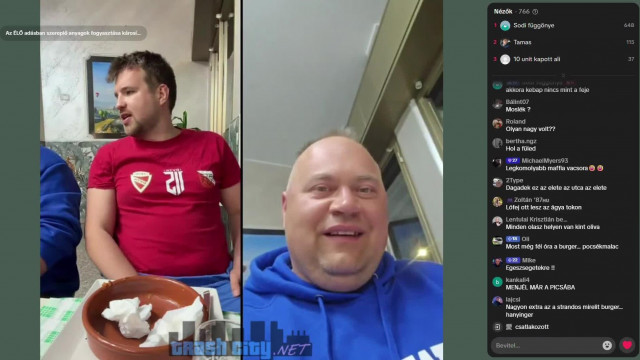 Pityuka a Falvival esti olasz kepáb tömegelésen! Lakatos Kaki mikór eszik ilyeneket skanok? (teljes live) 2026.04.03