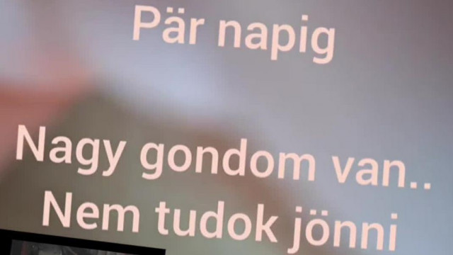 Teljes Összeomlás - az Aberràlt publikus Szabi nèni elcsuklò hangon sírva motyog a nézőinek