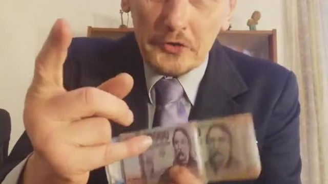 Fekete Gyula angolul próbál halandzsázni