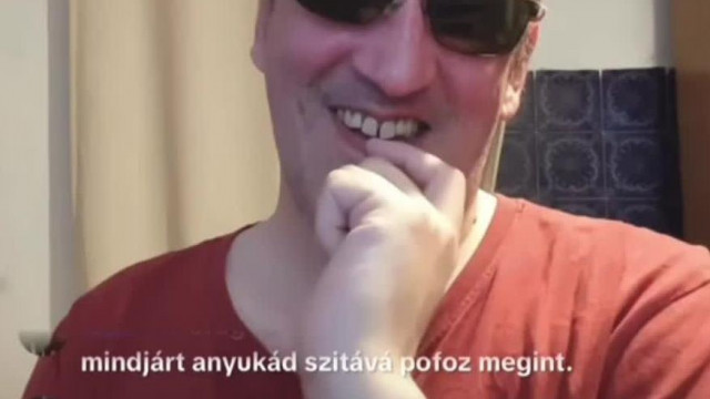 A Poloska Dal - a totàl Hibbant Endre eltorzult gyogyòs fejeket vàgva mulat MC Isti egyik gúny Trackjèn