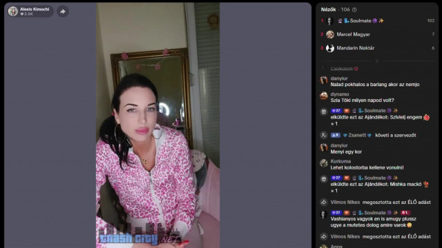 Míg más gyógyulna, a puffasztott virsli szájú Alexa inkább vérző seggel indít egy önsajnáltató live-ot 2026.05.13