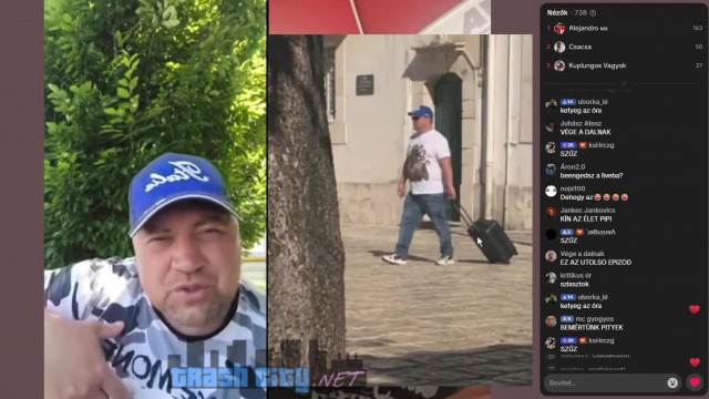 Pipi szerint a róla készült lesifotók szerkesztettek, de a biztonság kedvéért azért gyorsan vidékre menekül 2026.05.25