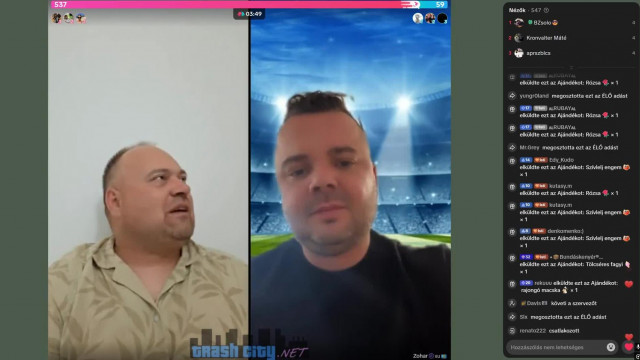 MC Gumó beparázott, szerinte a torkára ragadt a grillcsirke massza amit a fogcsonkjaival nem tudott megrágni 2026.06.18