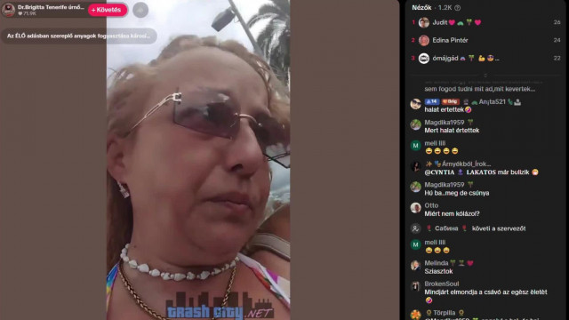 Brigittahó tiktok élőben akar cracket szerezni! Végül ingyen be is szív a primitív szőke cigány (részletek) 2026.07.11