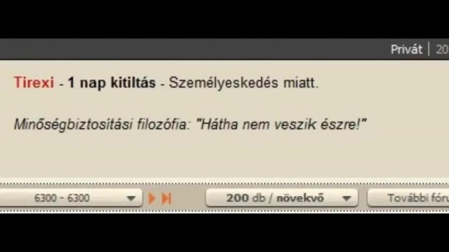 (Hangos!) Tirexi élete a Prohardveren