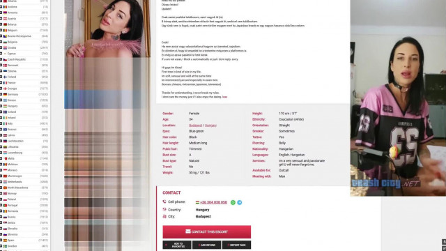 Rodás Alexa újra elérhető az Euro Girls Escort-on! 100.000 Ft-ért igénybe vehető a 40 éves teste 1 órán keresztül!