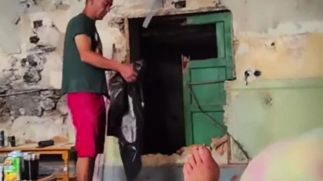 Illegàlis Squatting Spanyolban - a drogos sògor ès Brigittahò beköltözött egy romos, csòtànyos istállòba