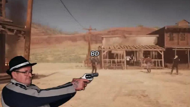 Elek Zoli a Red Dead Redemption-ben - paródia by BD