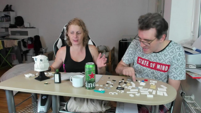 Lego Star Wars sisak kirakós live Kaffka Merciékkel