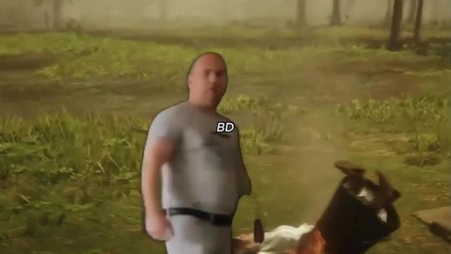 Pista a legkomolyabb nőket dobja a tűzre RDR-ben - paródia by BD