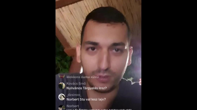 Selim Etkar (a tőrők) kitálal MC Istiről - Török tiktok lájv részlet 2023. 06. 17