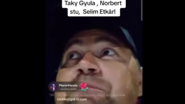 Kakáslukú Mc pisti ke tiktok lájv ban rapp el a kedvenc témái ról a szarás ról és férfi ak baszásá ról