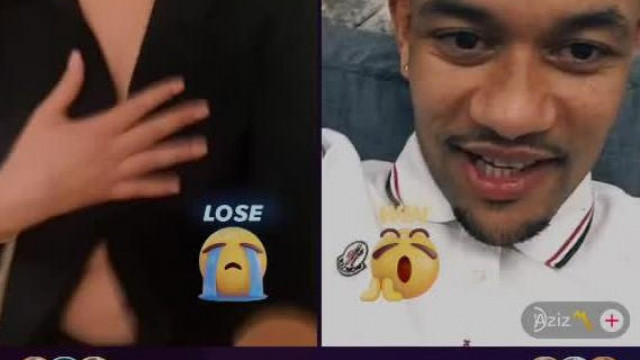 Edyta egy másik tiktok retard kérésére a melleire írkál (2023.11.24)