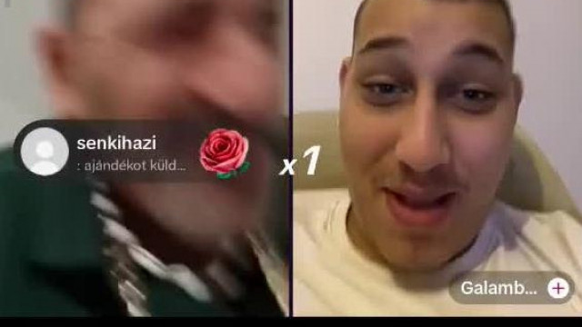 Csöves Táky magára gyújtotta a sapkát, mert "kikapott" tiktardon a Galambos nevű debil ellen