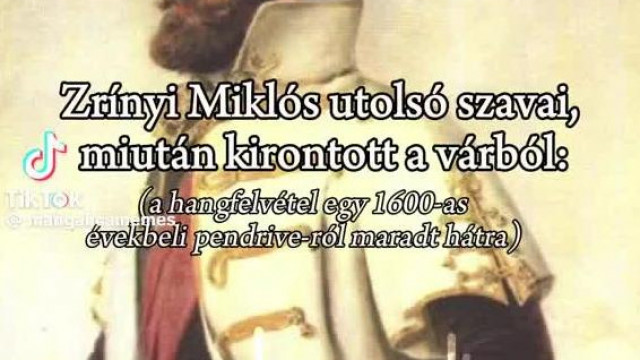 Zrínyi Miklós utolsó szavai (Busák Ali)