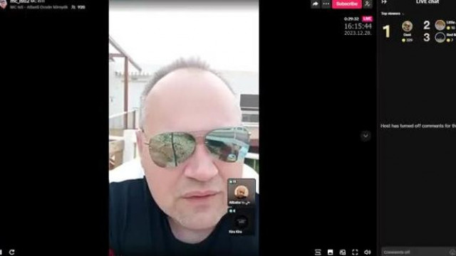 MC Hugyos TikTok live (2023  12. 28.) #1