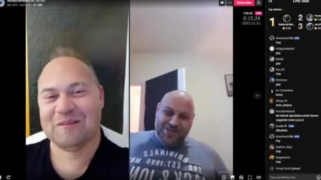MC Kakáslukú & Lakatos Rugós Baraté Baross Busák József Juszuf Ali Hisham Habibi Raad - TikTok live(2023 12. 30.) #3