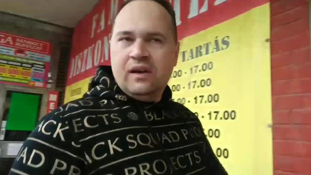 MC Isti Forgatási nap Piroskával