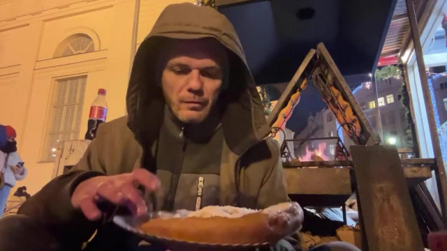 A Sümegi alkesz tróger Pesten csövezik!