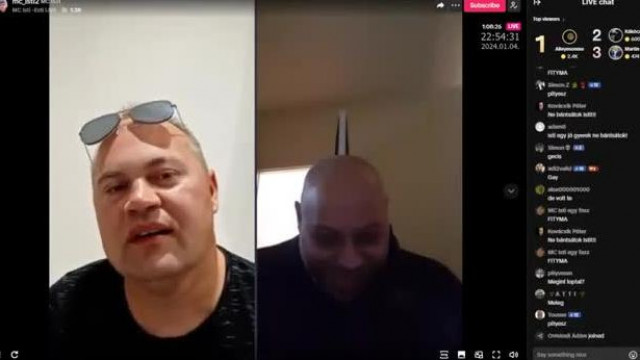 Gyogyós Pistike & Alibaba séj TikTok live (2024. 01. 04.) #1 [Ananász TV]