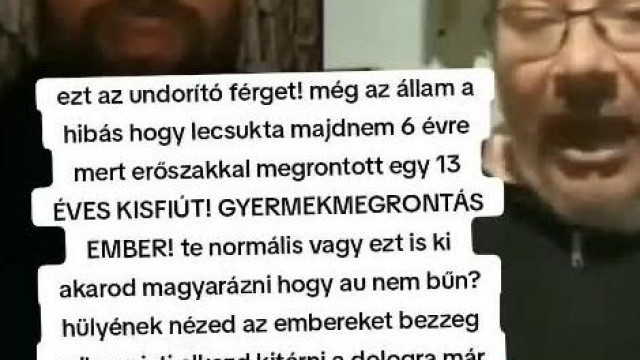 Pedofil Gyuluska - Az állam szégyene, hogy megrontásért kellett ülnie. Ő csak szexelt.