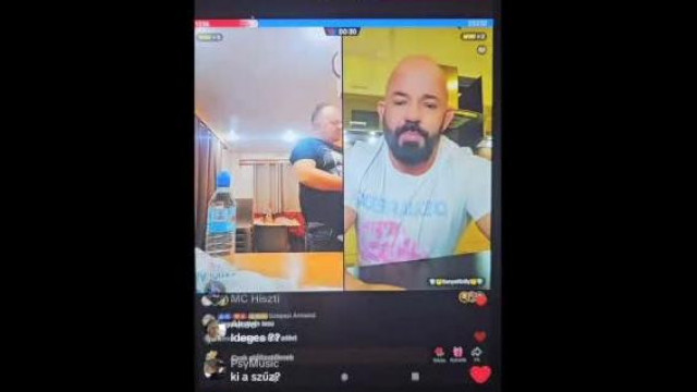 Busák Alika Mc istit átkozza és röhögi ki liveban